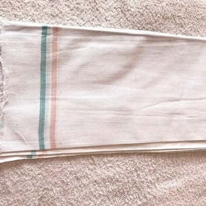 Bath Towels 160 &quot;x 60 &quot; Centimeters Natural Indian Handspun Hand woven 100% pure Cotton Khadi bath and beach towel Natural Cotton