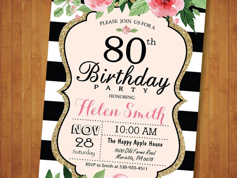 Invitaciones De Cumpleaos Nmero 80 Gratis Greetings Island Invitaciones De Cumpleaos Nmero 80 Gratis Greetings Island