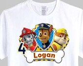 paw patrol birthday shirt svg file paw patrol birthday shirt svg file