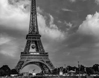 Paris France Eiffel Tower Art Photography Print Wall Decor