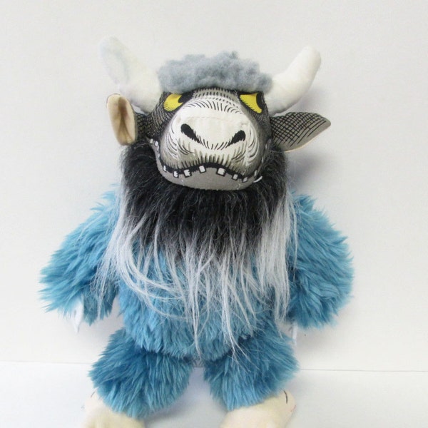 Where the Wild Things Are Bernard 9" Plush Doll Toy 1985 Maurice Sendak Determined Productions