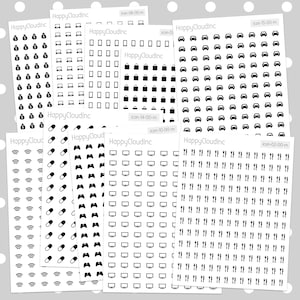 Tiny Icon Planner Stickers