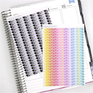 Mini Triangle Stickers - Planner Stickers
