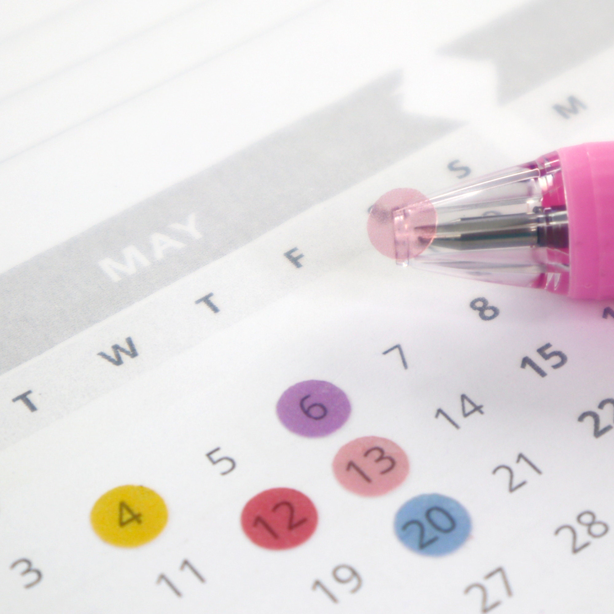 TRANSPARENT Mini Dot Stickers - Planner Stickers - Etsy