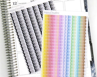 Mini Bracket Stickers - Planner Stickers
