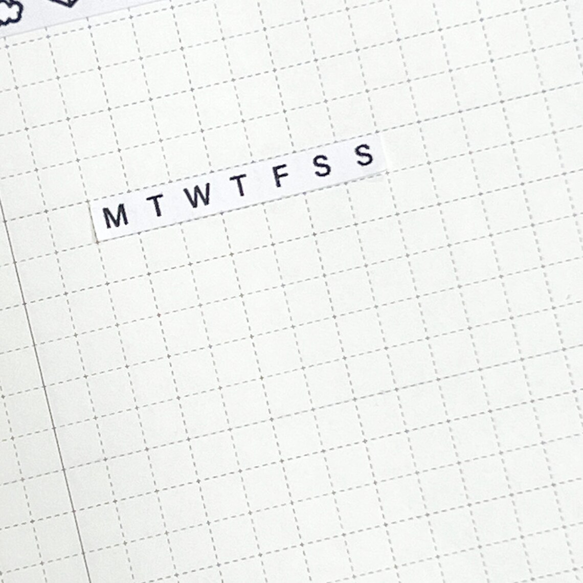 Hobonichi Weeks Habit Tracker Stickers: Minimalist Planner Stickers - Etsy