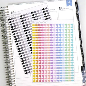 Mini Arrow Stickers - Planner Stickers