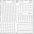 Tiny Sports / Exercise Icon Planner Stickers product logo