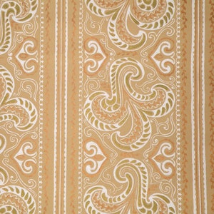 Carta da parati vintage 10 m Rotoloб Carta da parati beige marrone anni '70 con motivo orientale, carta da parati sovietica, arredamento retrò per la casa, scrapbooking fai da te