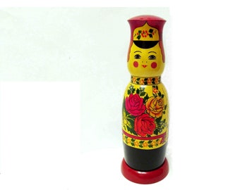 ヴィンテージボトル ロシア/ロシア美術/ガラスラベル/アルコール