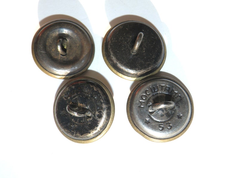 1950s aviation brass buttons Soviet set of 35 Aeroflot button Wings and propeller Military button Steampunk Mens Gift Pilots metal buttons