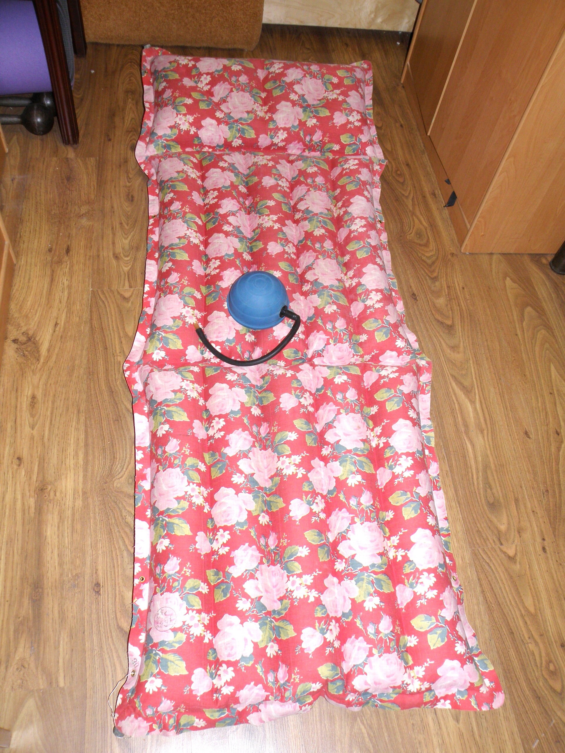 1970s Inflatable Mattress with a Pump Vintage Soviet Pool Air Etsy