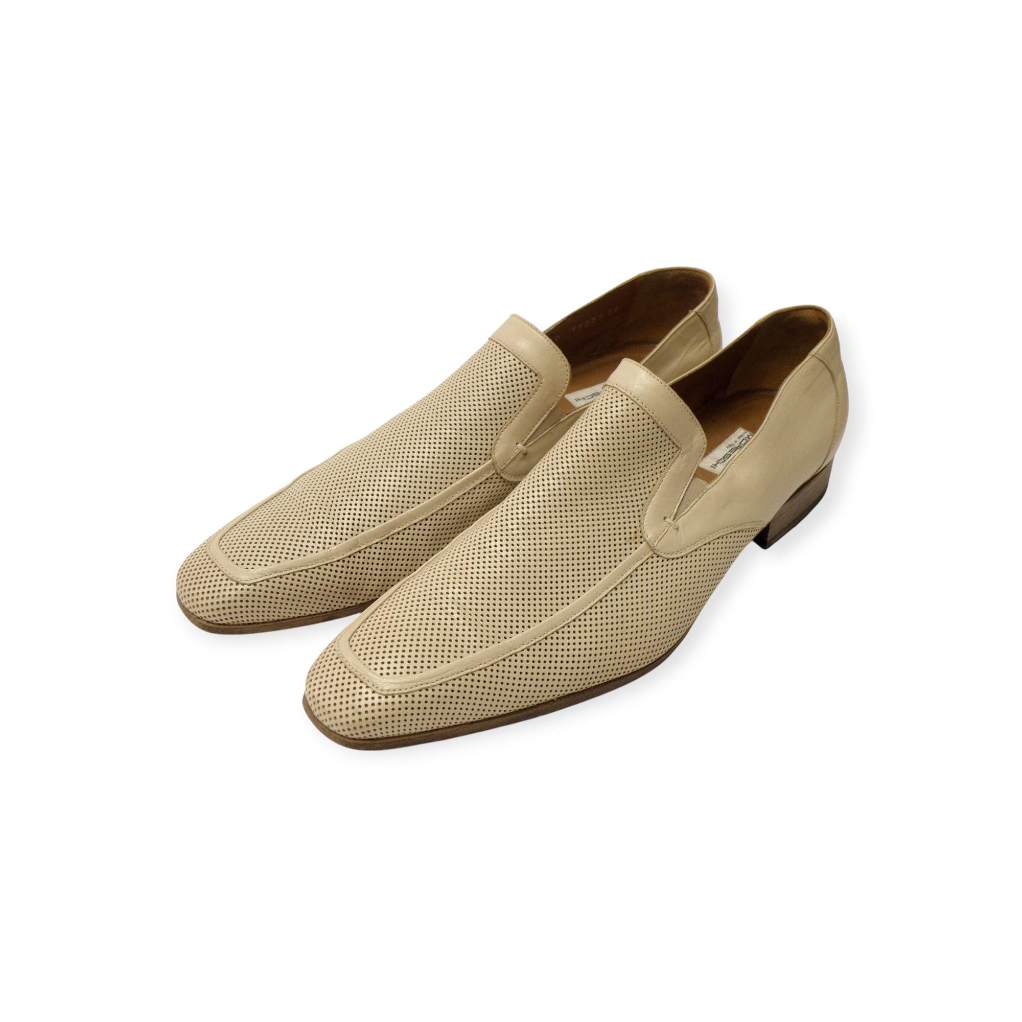 Chaussures Moreschi Homme – Derby à Boucle / Monk – Cuir Noir – Taille 40 – Italie