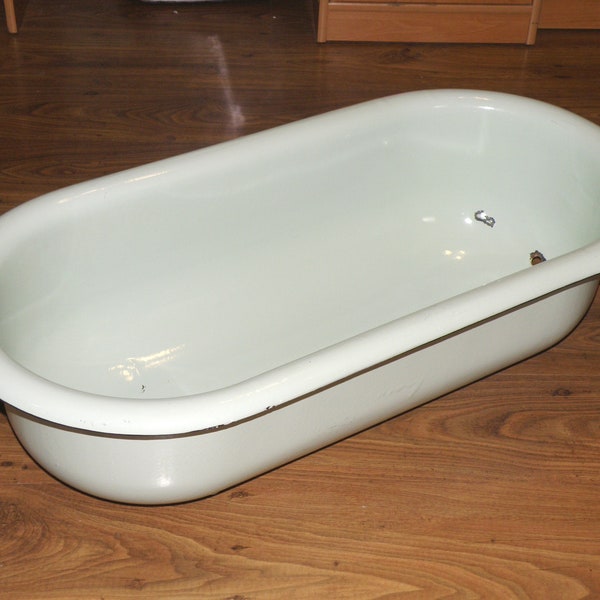 Antique Baby Bathtub Etsy UK