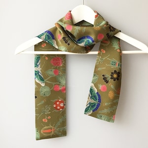 Skinny Scarf Viscose Neck Scarf