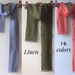 see more listings in the Linen small,skinny scarf section
