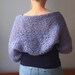 Alpaca knit shrug,Knit bolero,  Loose knit shrug, Wool knit shrug, Knit crop jacket, Party dress cover, Bridal alpaca bolero, Alpaca bolero