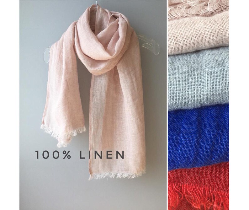 white linen shawl