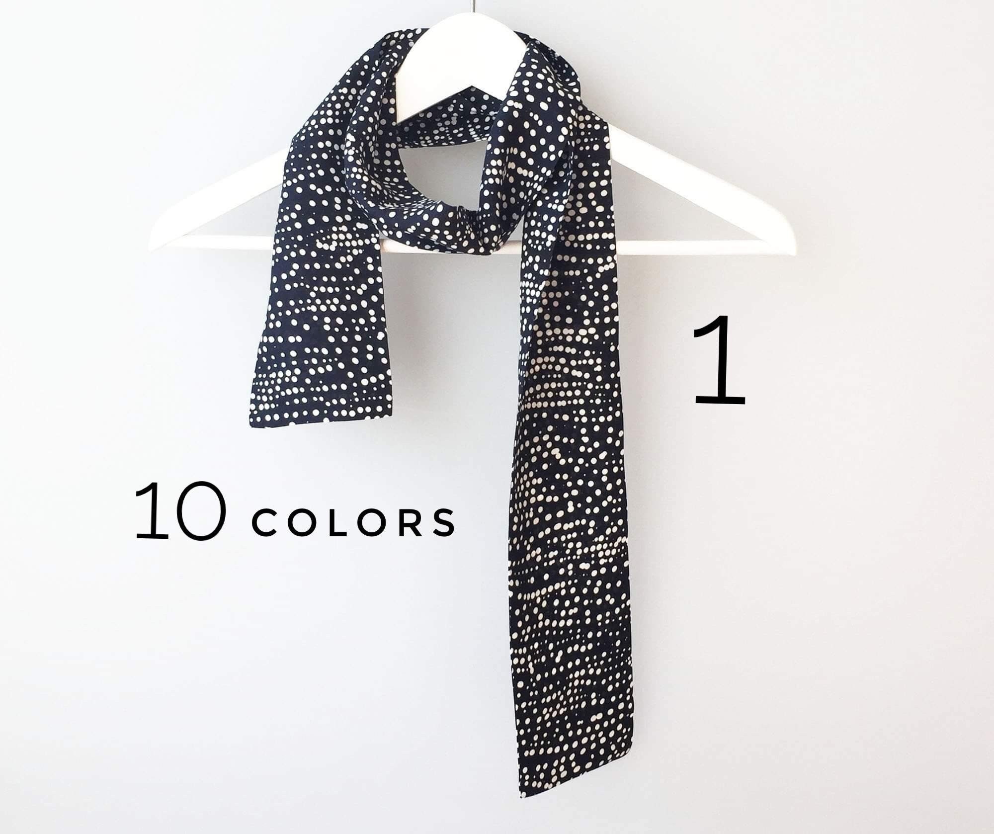 小物 star pattern long scarf Japanese Traditional Pattern Patchwork Scarf Dark Blue/navy
