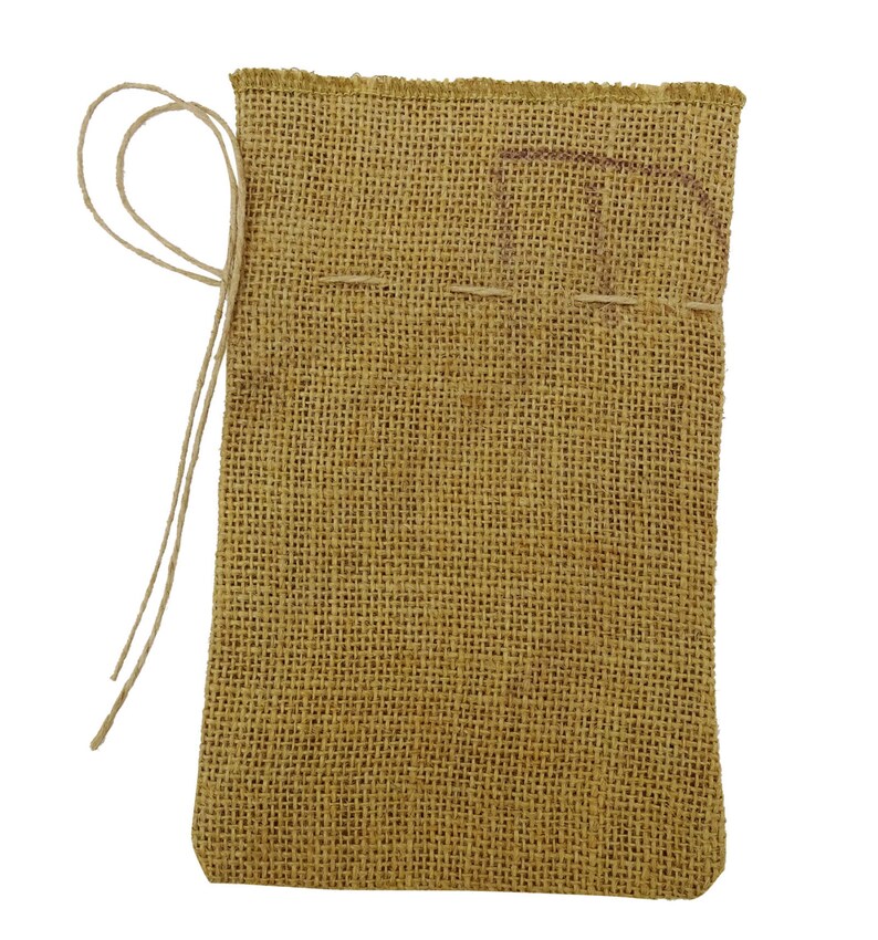 50 Small Drawstring Bag Jute Pouches Rustic Wedding Jute Etsy