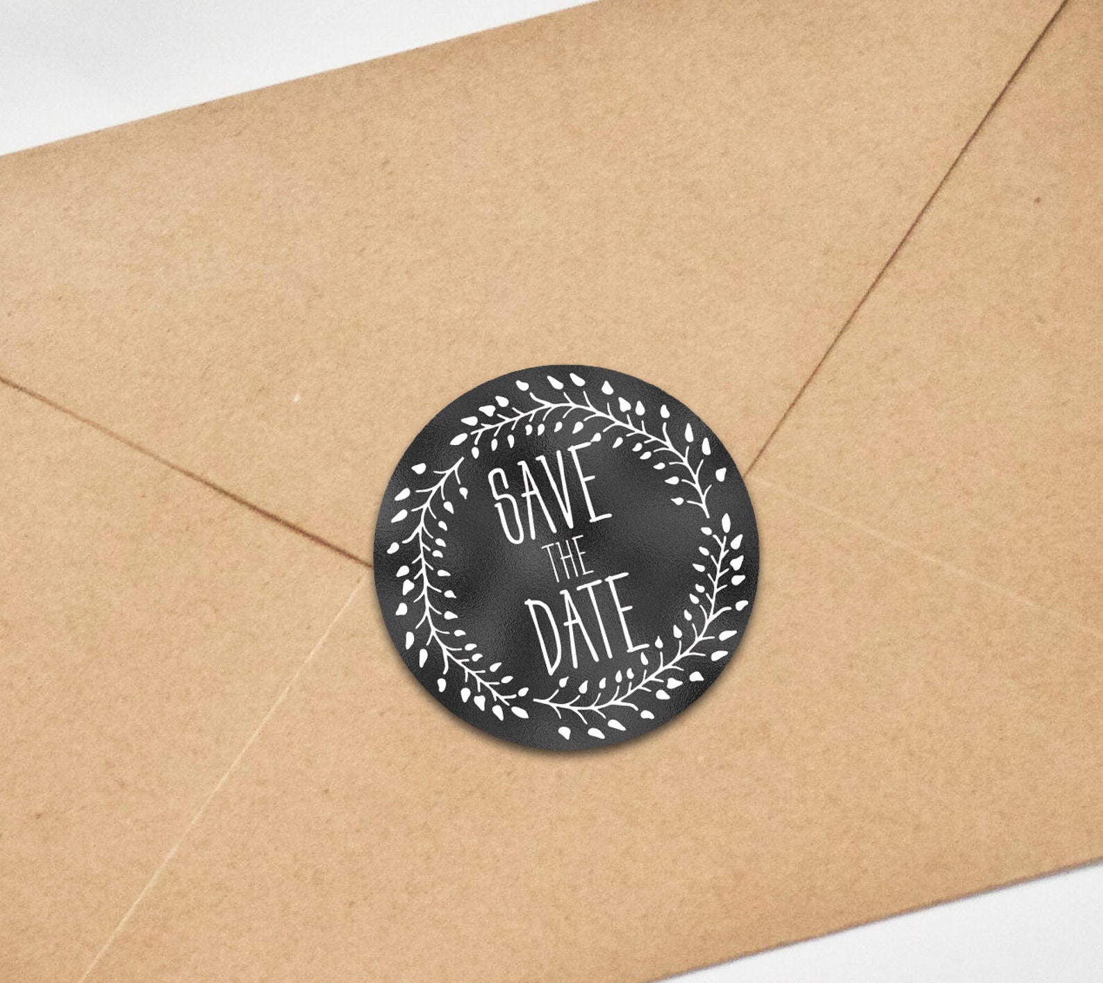 Save the Date Stickers Envelope Stickers Envelope Seals Etsy