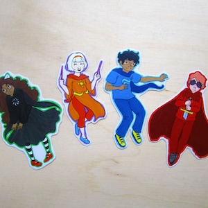 Pegatinas de vinilo de nivel Dios para niños de Homestuck