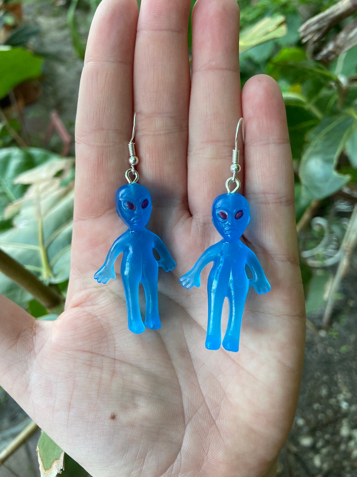 Alien Earrings Etsy