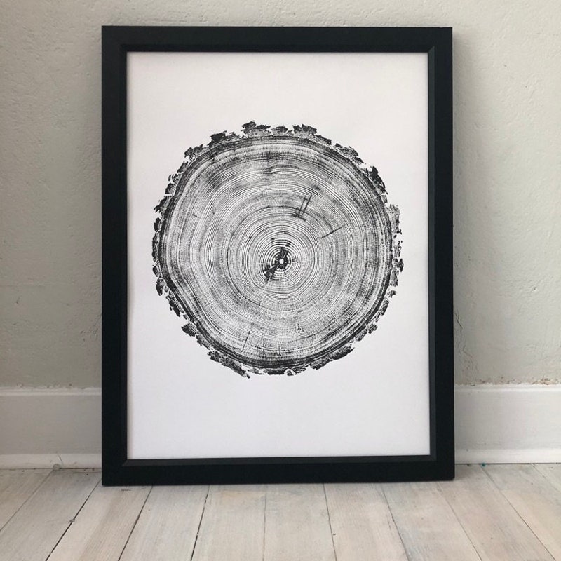 Tree Ring Art - Etsy