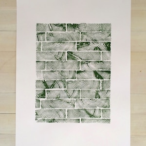 End grain art, Tree texture art, Wood Texture, Tree rings art, Tree ring prints, Tree ring pattern, Living Room Art, Geometric art print