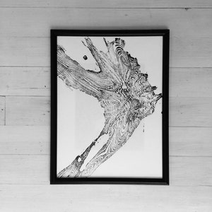 Glacier National Park, Glacier Art, Tree ring art, woodcut art, Wood burning Art