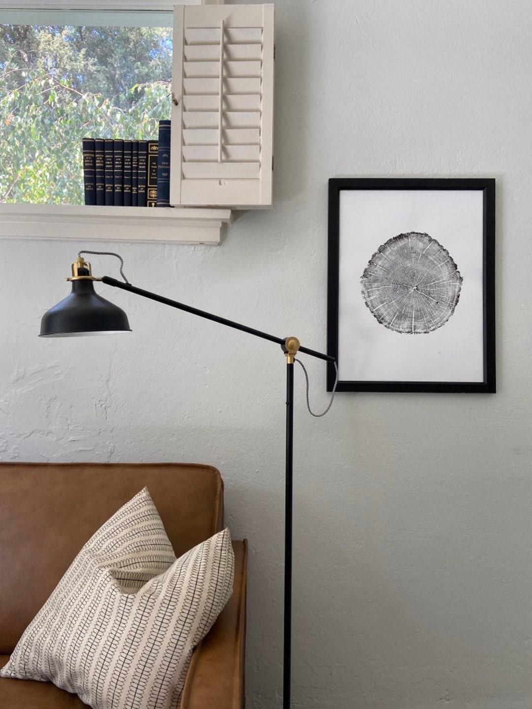 Maine Tree Ring Print, York Maine, Oak Tree Print, Oak Tree Art ...