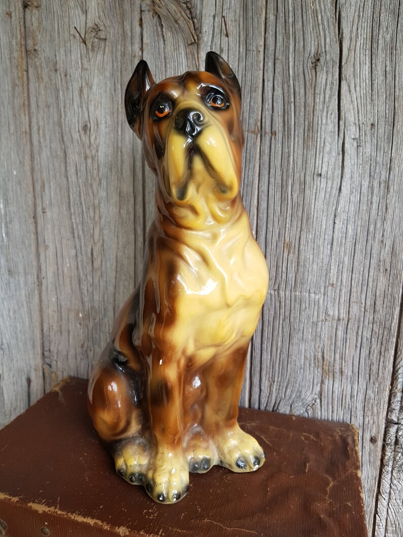 large boxer statue