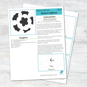 Balloon Sphere Tutorial and Plans | Digital Balloon Recipe