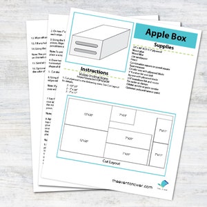 Apple Box Tutorial and Plans | Digital Plans
