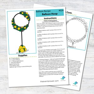 Circle Balloon Arch Tutorial and Plans | Digital Balloon Recipe