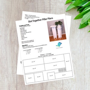 Slot Together Pillar Plans