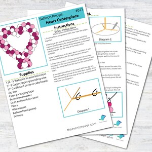 Balloon Heart Frame Tutorial and Plans | Digital Balloon Recipe