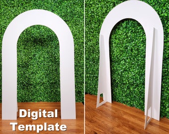 40x60" Arch Backdrop Template and Tutorial | Digital Template