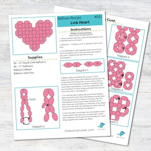 Balloon Heart Backdrop Tutorial and Plans | Digital Balloon Recipe