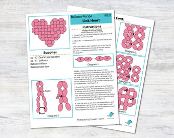 Balloon Heart Backdrop Tutorial and Plans | Digital Balloon Recipe