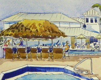 The Tiki Bar, Boca Grand Club