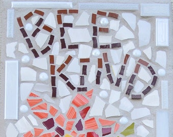 Bee Kind, Mosaic by Gail Cleveland