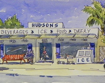 Hudson's Grocery Store on Boca Grande