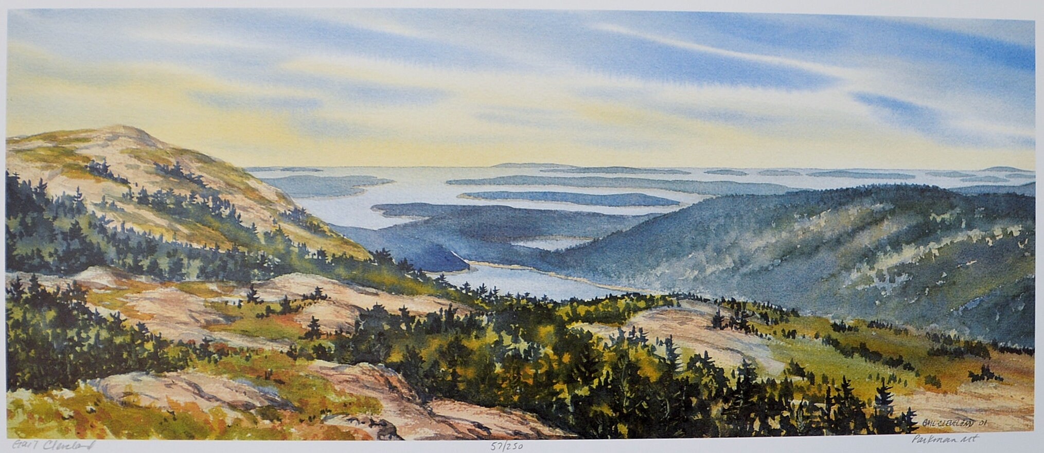 Parkman Mountain, Gail Cleveland Print