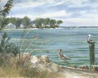 Cole Island Fisherman by Wini Smart