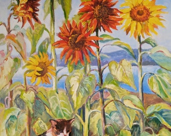 Callie and the Sunflowers, by Wini Smart