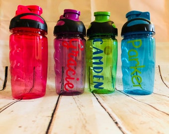 Personalized Kids Water Bottle, Sports Party Favor