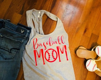 Baseball mom tank baseball tank, baseball, baseball mom, tball, tball mom, baseball mom shirt, tball mom shirt