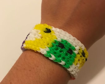 Alpha Loom Packman Bracelet