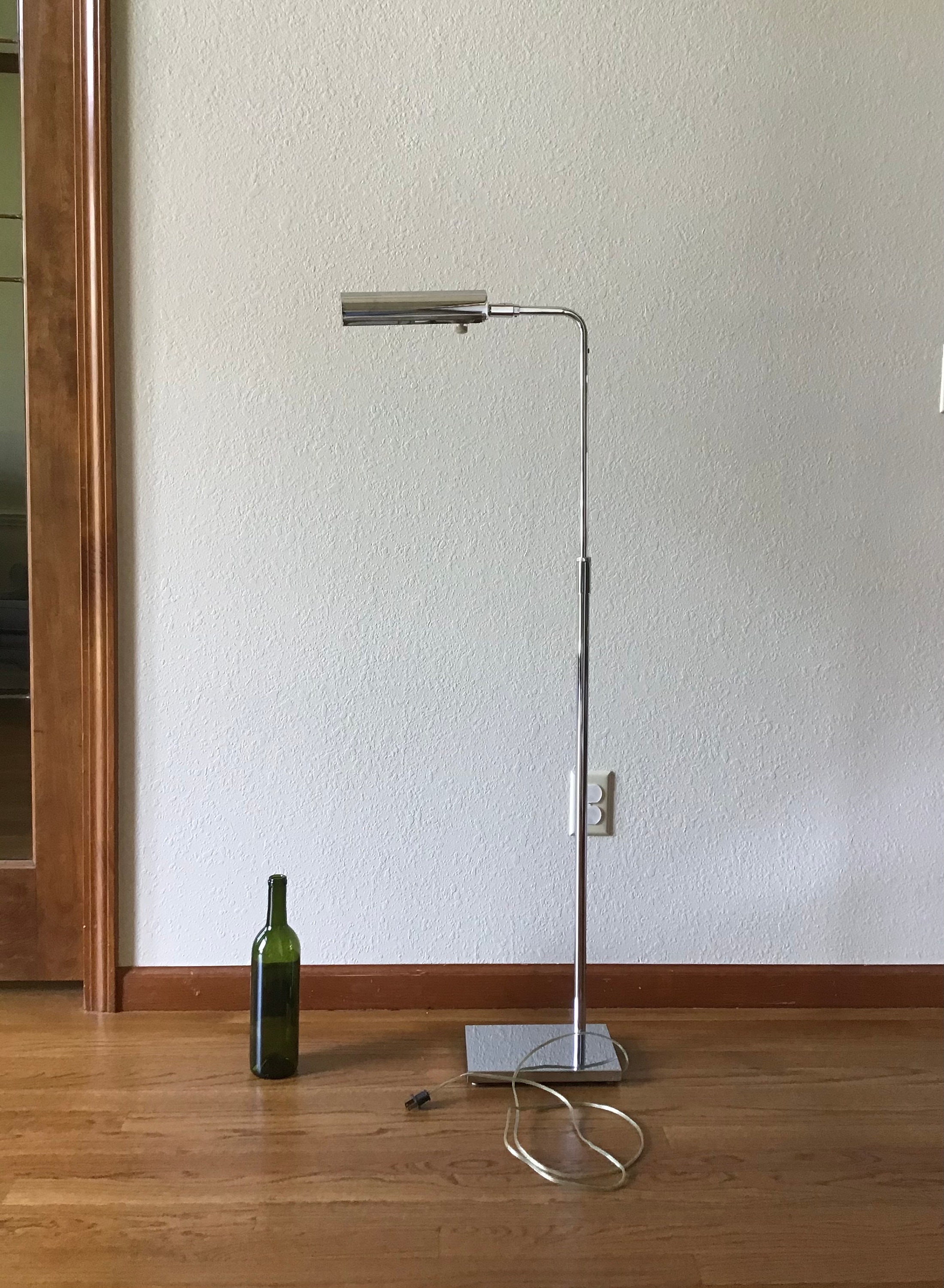 Koch and lowy on sale chrome floor lamp